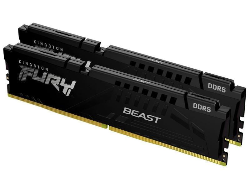 Pamięć RAM Kingston Fury Beast Black 32GB (2x16GB) DDR5 6000MHz - obrazek 2