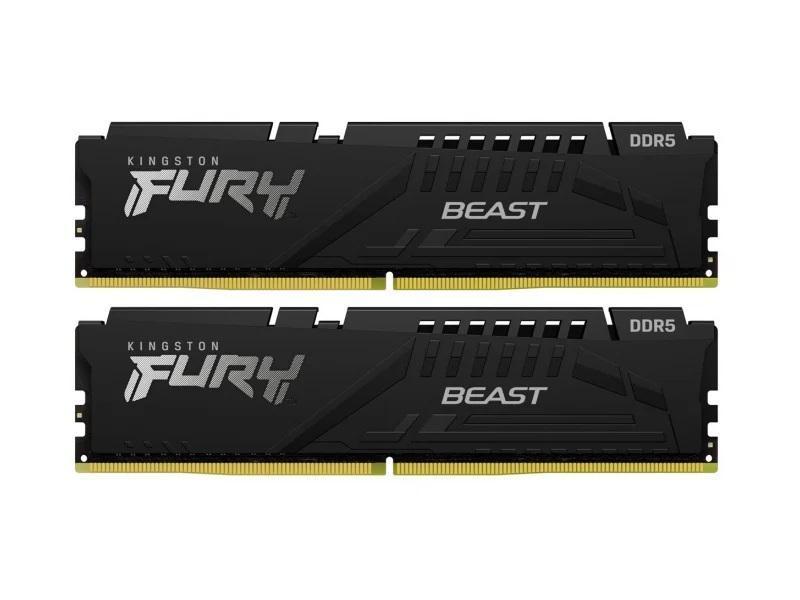 Pamięć RAM Kingston Fury Beast Black 64GB (2x32GB) DDR5 6000MHz