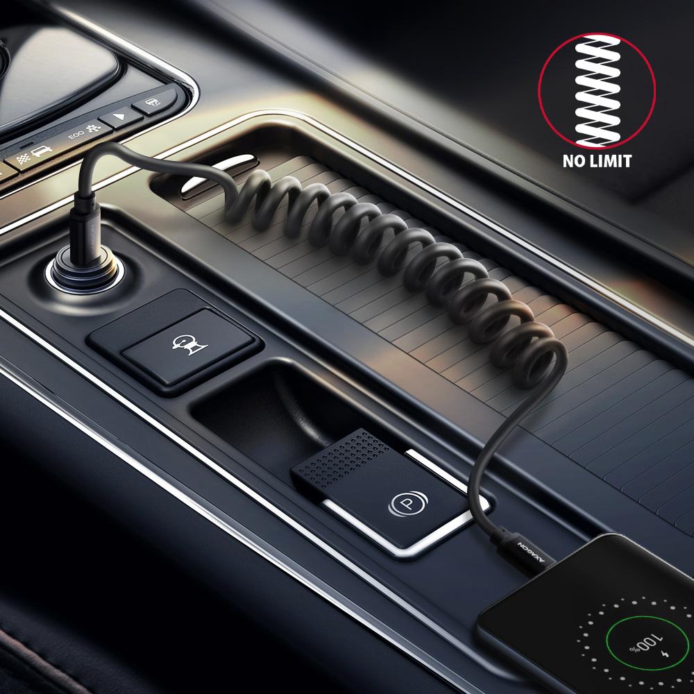 Kabel USB-C - USB-C Twister 0.6m czarny Axagon - obrazek 4