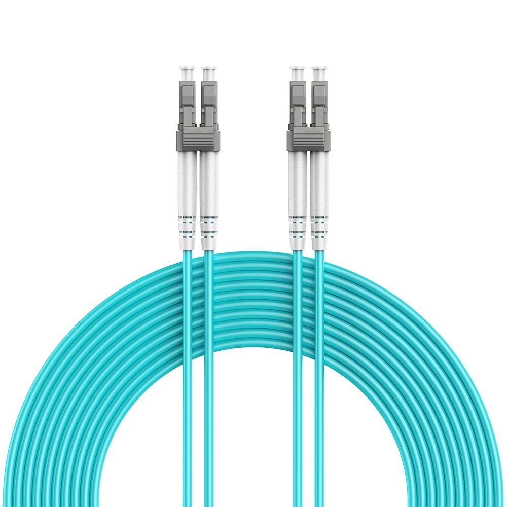 Kabel światłowodowy wielomodowy duplex OM4 50/125 LC/LC 0,5m Gembird - obrazek 2