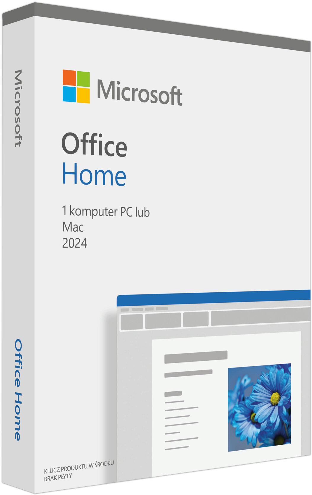OFFICE Office Home 2024 PL Win/Mac EP2-06862 /MICROSOFT - obrazek 2