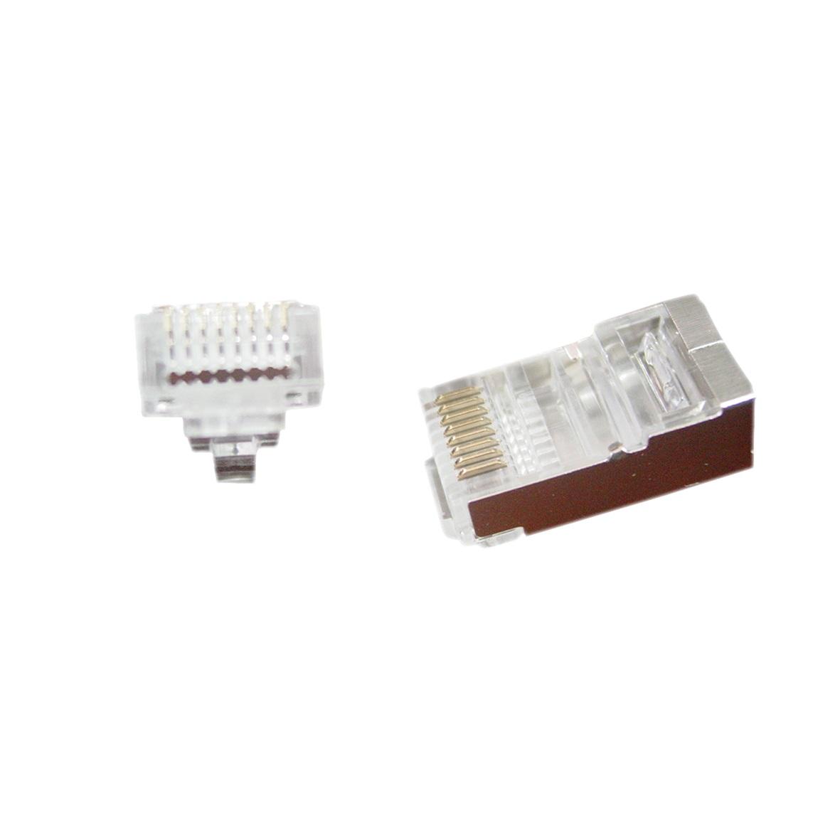 Wtyk RJ45 FTP 8P8C przelotowy 10 szt. Gembird - obrazek 2