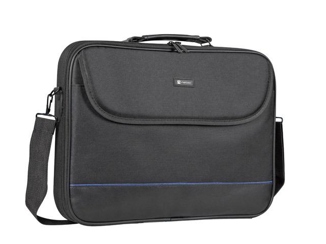 Torba do notebooka Natec Impala 17.3" czarno-niebieska - obrazek 5