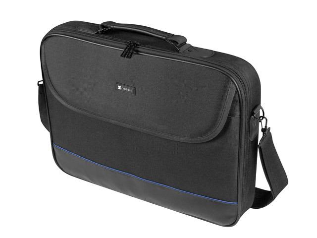 Torba do notebooka Natec Impala 17.3" czarno-niebieska - obrazek 6