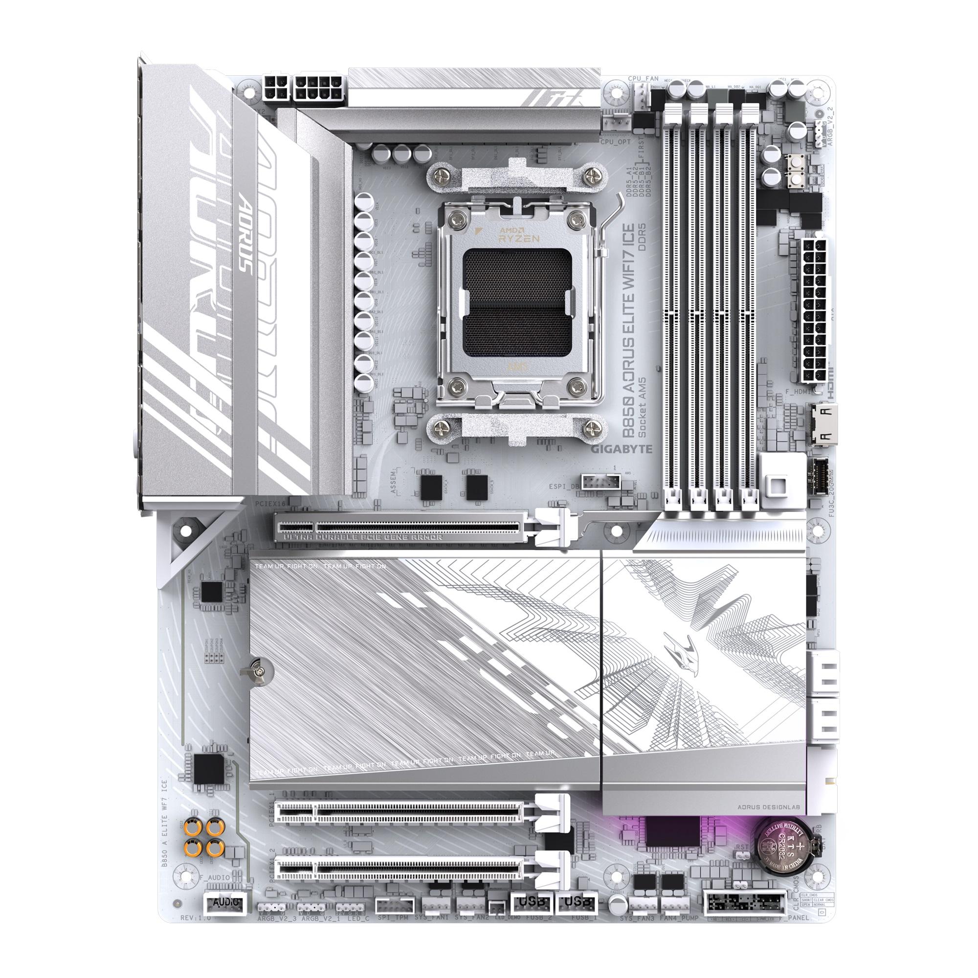 Gigabyte B850 A ELITE WF7 ICE - obrazek 2