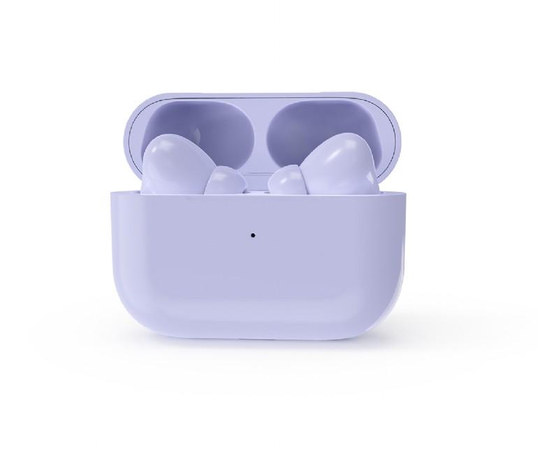 Słuchawki douszne Gembird TWS-03-P z mikrofonem fioletowe - obrazek 2