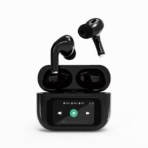 Słuchawki douszne Gembird TWS-LCD-ANC-01-BK z mikrofonem czarne