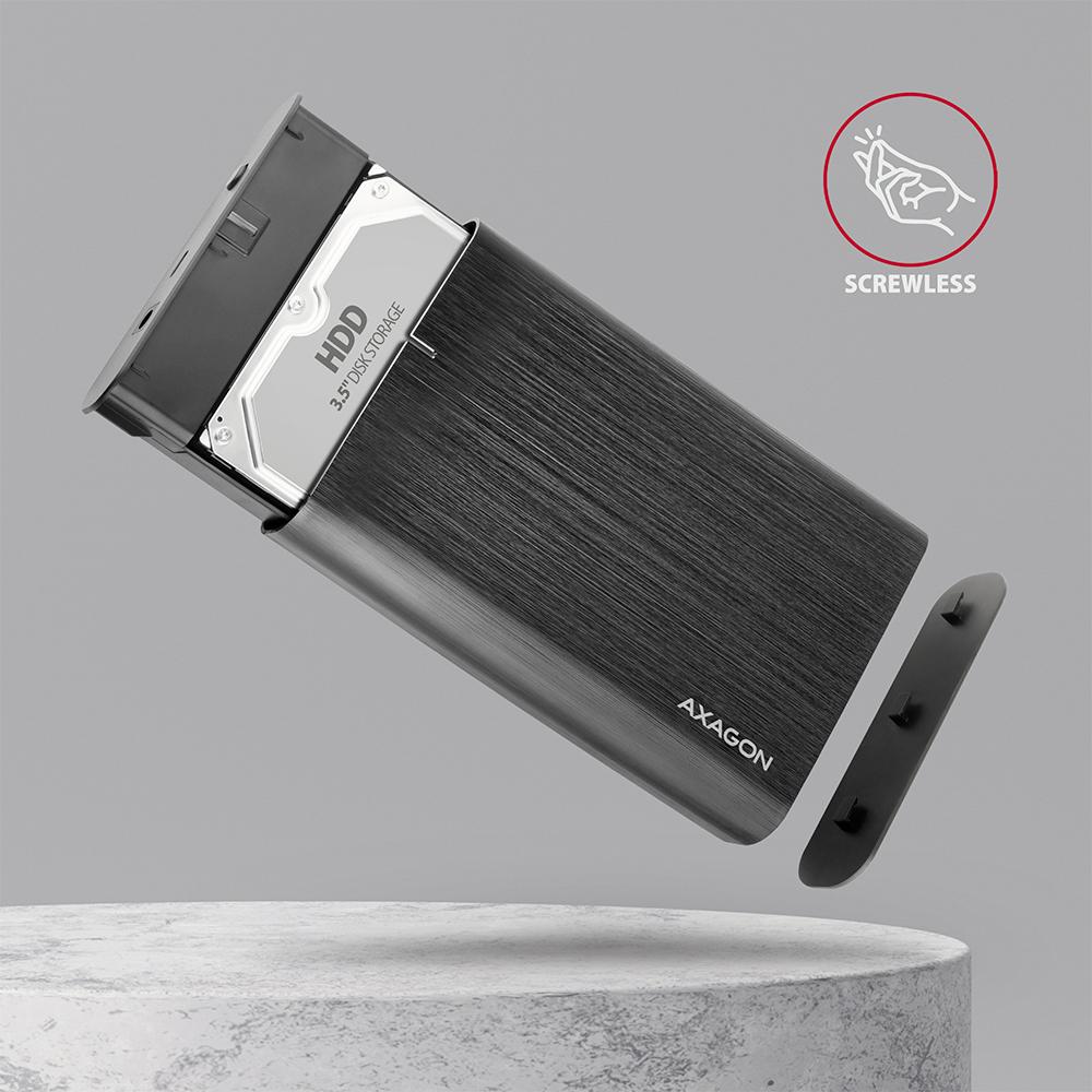 Obudowa zewnętrzna Axagon EE35-A6C HDD 3,5" SATA 3.1 (6Gbit/s) / USB3.2 Gen 1 - obrazek 6
