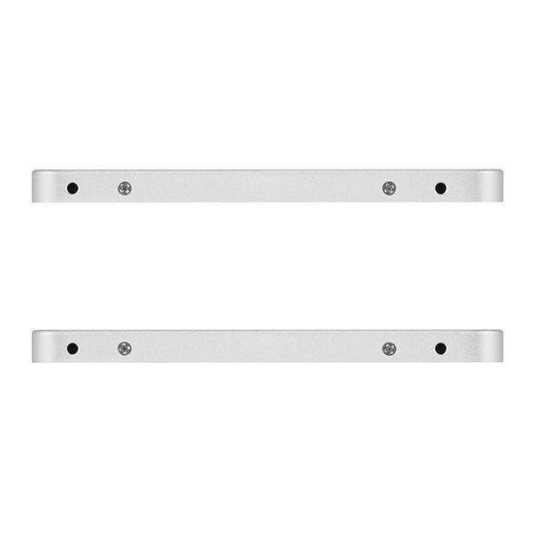 Wewnętrzna obudowa montażowa 2,5" Axagon RSS-M2SD z interfejsem SATA do dysków SSD M.2 SATA srebrna - obrazek 6