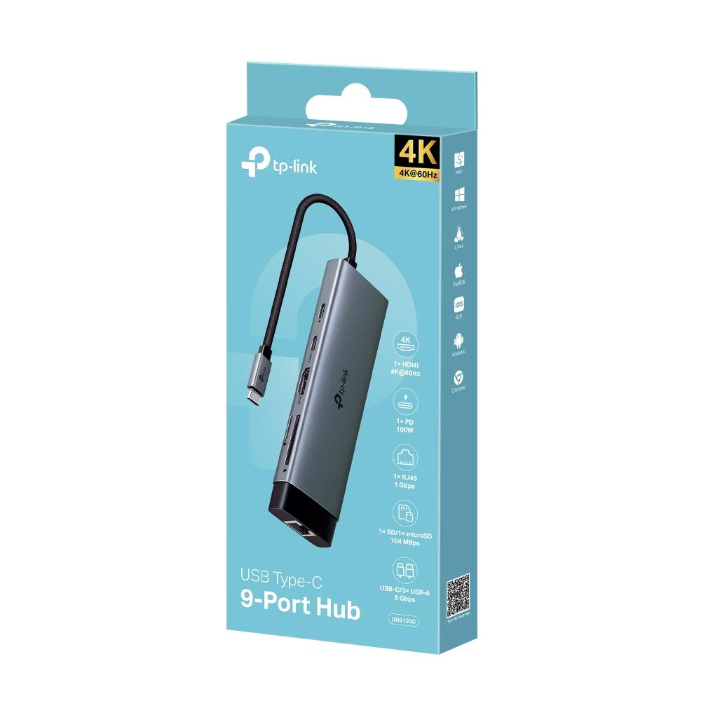 Hub USB-C TP-Link UH9120C - obrazek 4