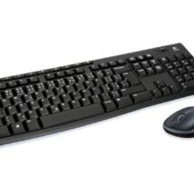 Zestaw bezprzewodowy klawiatura i mysz Logitech MK270 czarny