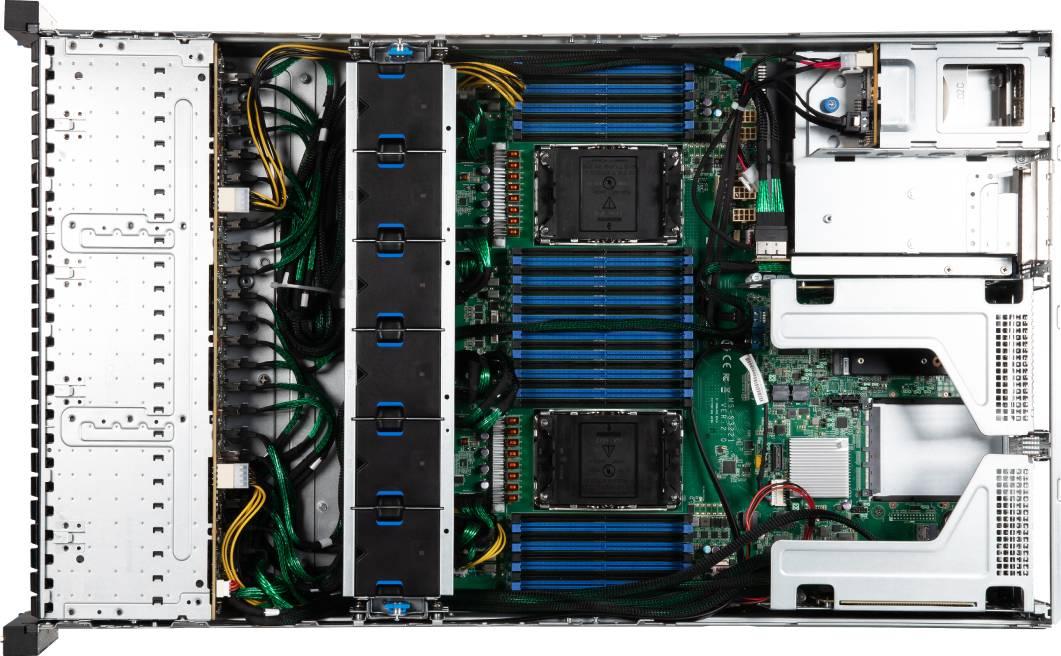 Serwer NTT MSI S2205-04 --- RACK 2U, 24 x SATA RAID 0,1,10 Xeon® 4410Y, 960GB SSD, 32GB RAM DDR5, 2 x LAN RJ45 - obrazek 3