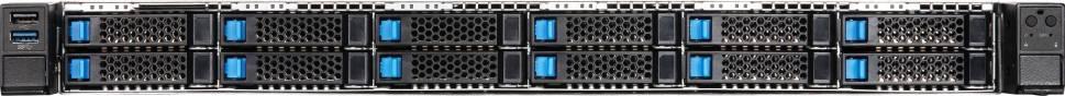 Serwer NTT MSI S1205-01 --- RACK 1U, 12 x SATA RAID 1,10,5, Xeon® 4410T, 2 x 960GB SSD, 2 x 32GB RAM DDR5, 2 x LAN RJ45 - obrazek 2