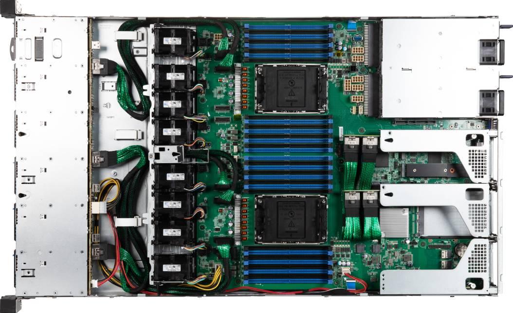 Serwer NTT MSI S1205-01 --- RACK 1U, 12 x SATA RAID 1,10,5, Xeon® 4410T, 2 x 960GB SSD, 2 x 32GB RAM DDR5, 2 x LAN RJ45 - obrazek 5