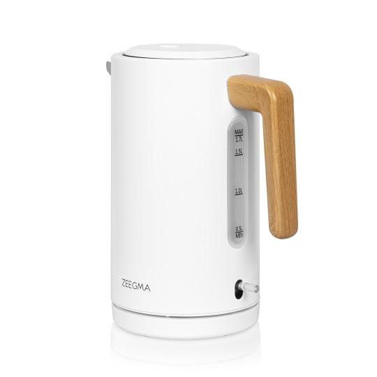 Czajnik elektryczny Ketlee Wood White - obrazek 4