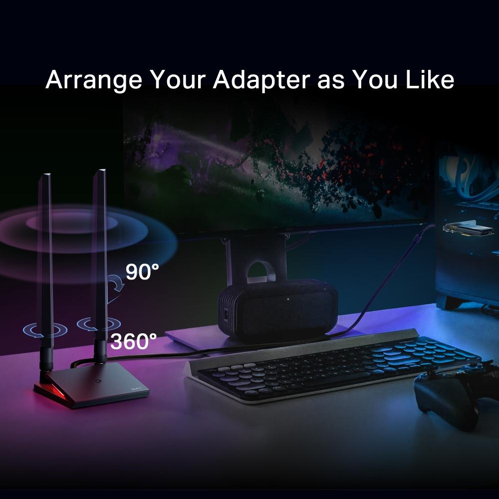 Karta sieciowa TP-Link Archer TBE550E - obrazek 7