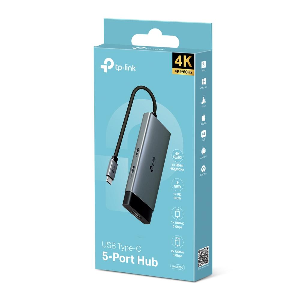 Hub USB-C TP-Link UH5020C - obrazek 2