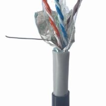 Kabel sieciowy zewnętrzny Gembird FTP kat-6 żelowany 305m czarny