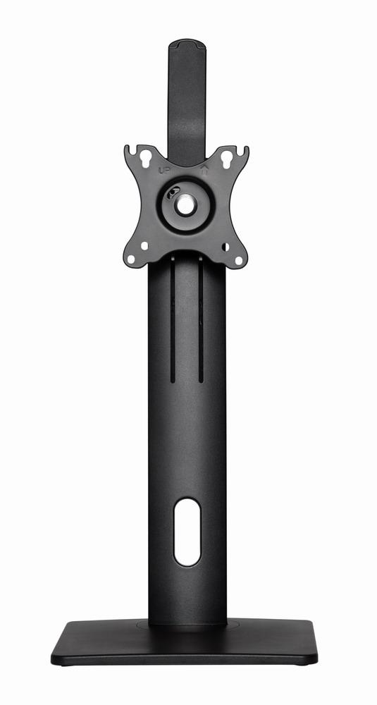 Stojak na monitor 17"-32" z regulacją wysokości do 7 kg Gembird czarny - obrazek 3