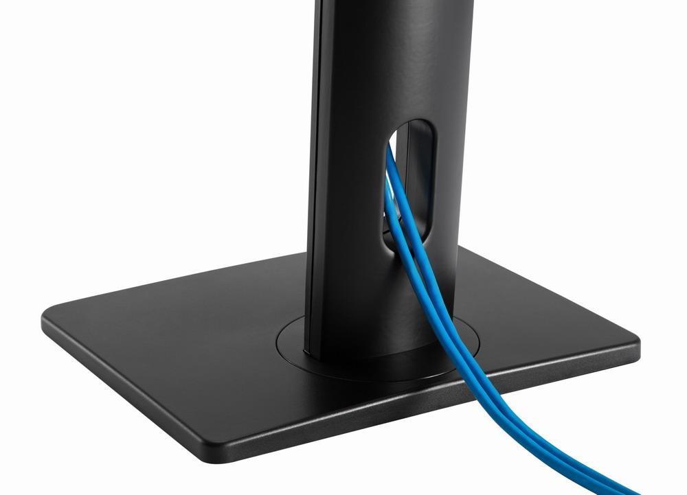 Stojak na monitor 17"-32" z regulacją wysokości do 7 kg Gembird czarny - obrazek 6