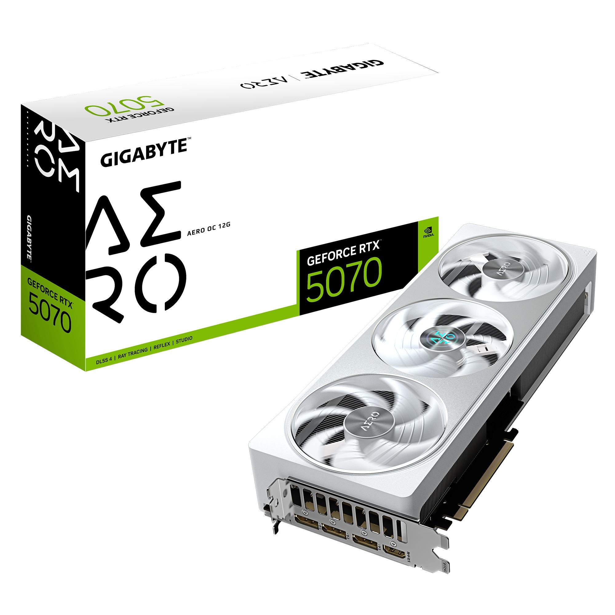 Gigabyte GeForce RTX 5070 AERO OC 12GB