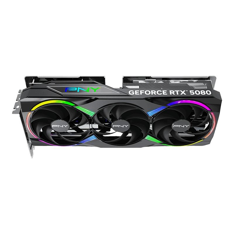 PNY GeForce RTX 5080 ARGB EPIC-X RGB Overclocked Triple Fan 16GB - obrazek 6