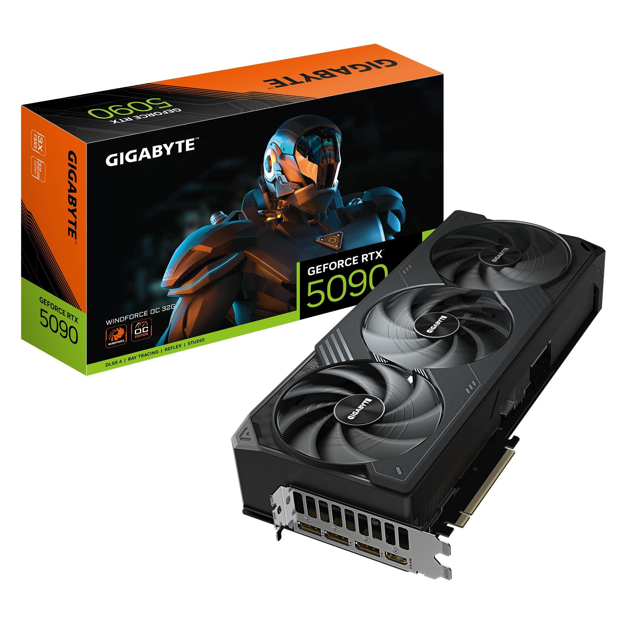 Gigabyte RTX 5090 WINDFORCE OC 32GB