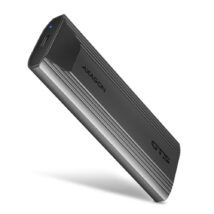 Obudowa zewnętrzna Axagon do dysków M.2 NVMe & SATA SSD/USB-C 3.2 G2, 30-80mm, UASP, TRIM czarna