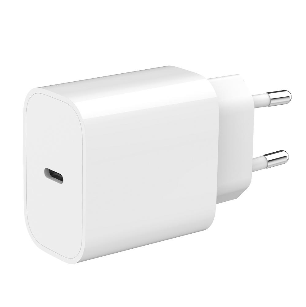 Ładowarka sieciowa Gembird USB-C 20W biała - obrazek 4