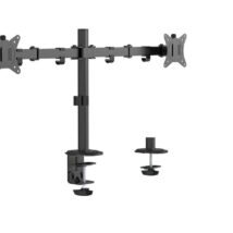 Uchwyt na dwa monitory 17-32&quot; do 9 kg czarny Gembird