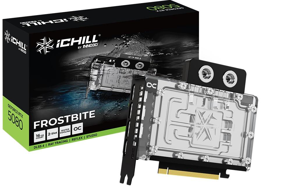 Inno3D GeForce RTX 5080 iCHILL FROSTBITE 16GB
