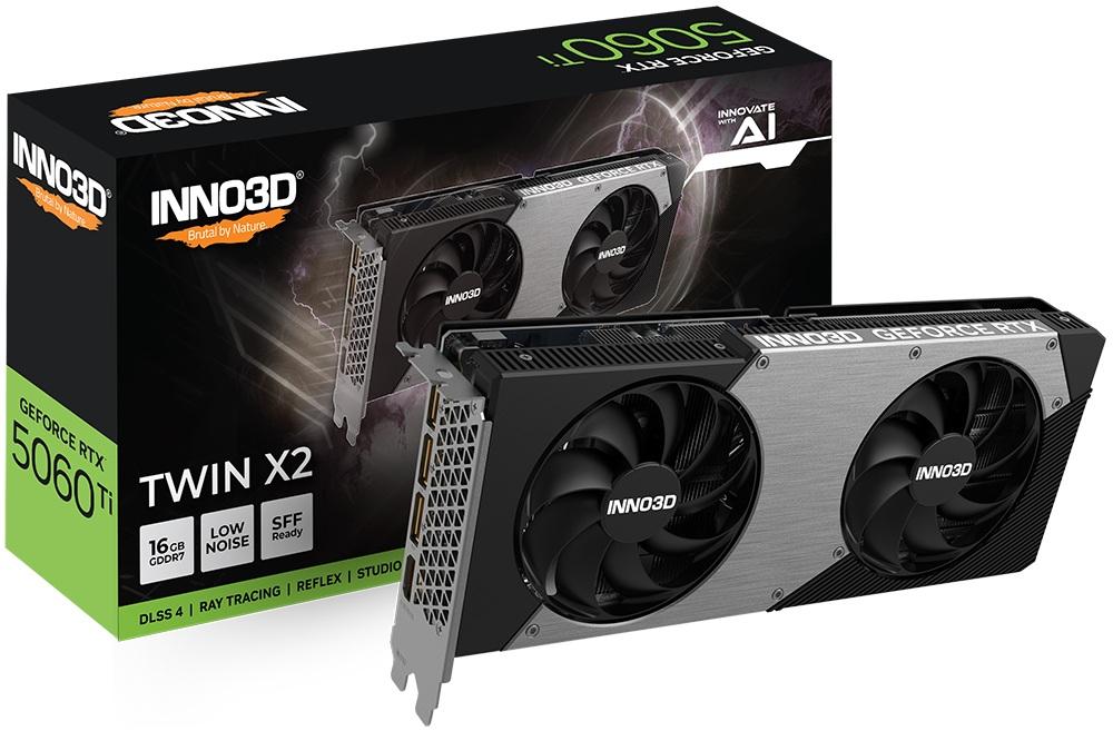 Inno3D GeForce RTX 5060 Ti TWIN X2 16GB