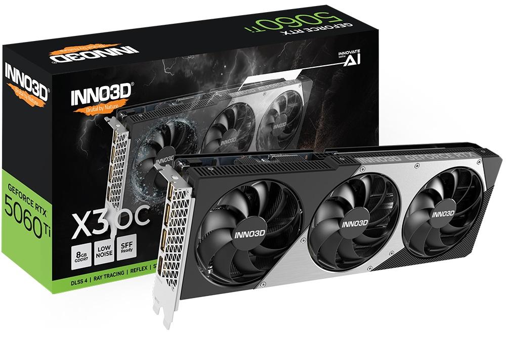 Inno3D GeForce RTX 5060 Ti X3 OC 8GB