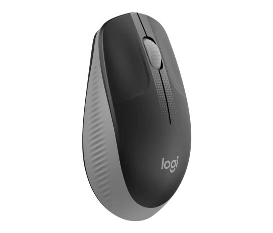 Mysz bezprzewodowa Logitech M190 czarno-szara - obrazek 2