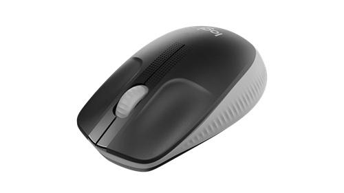Mysz bezprzewodowa Logitech M190 czarno-szara - obrazek 3