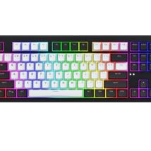 Klawiatura dla graczy Hator Rockfall 3 TKL Wireless mechaniczna czarna (klawisze czarno-białe)