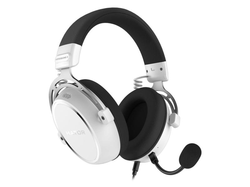 Słuchawki dla graczy HYPERGANG 3 białe - obrazek 2