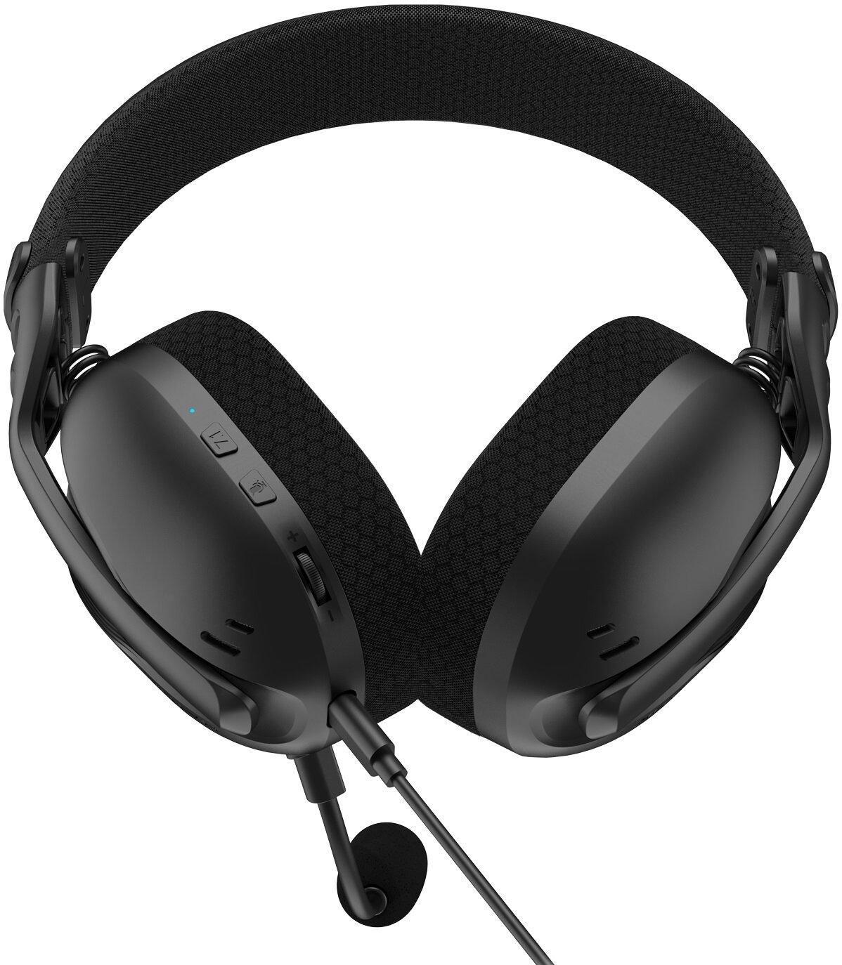 Słuchawki dla graczy Hator Hyperpunk 3 USB czarne - obrazek 5