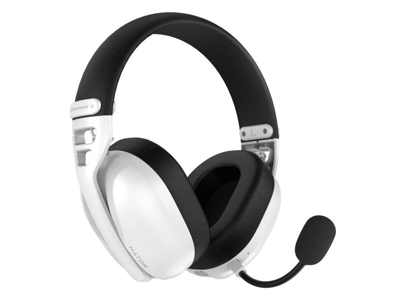 Słuchawki dla graczy Hyperpunk 3 Wireless bezprzewodowe białe - obrazek 2