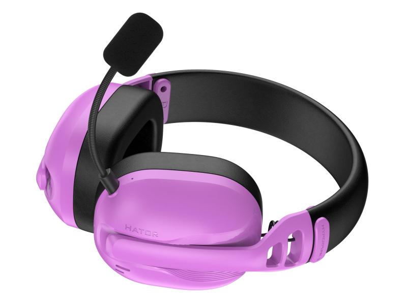Słuchawki dla graczy Hyperpunk 3 Wireless bezprzewodowe fioletowe - obrazek 4