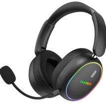 Słuchawki dla graczy Hator Phoenix 2 Wireless bezprzewodowe czarne