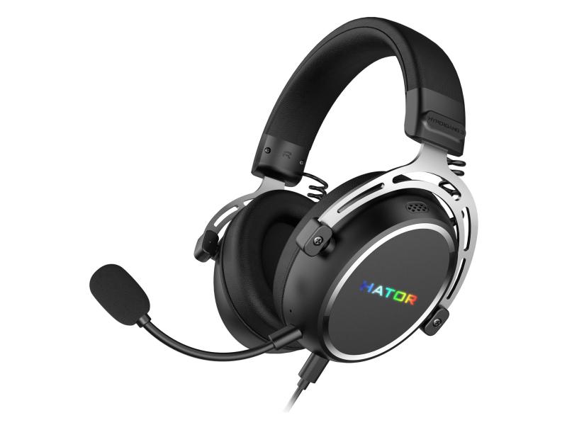 Słuchawki dla graczy Hator HYPERGANG 3 USB czarne