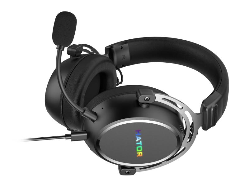 Słuchawki dla graczy Hator HYPERGANG 3 USB czarne - obrazek 5