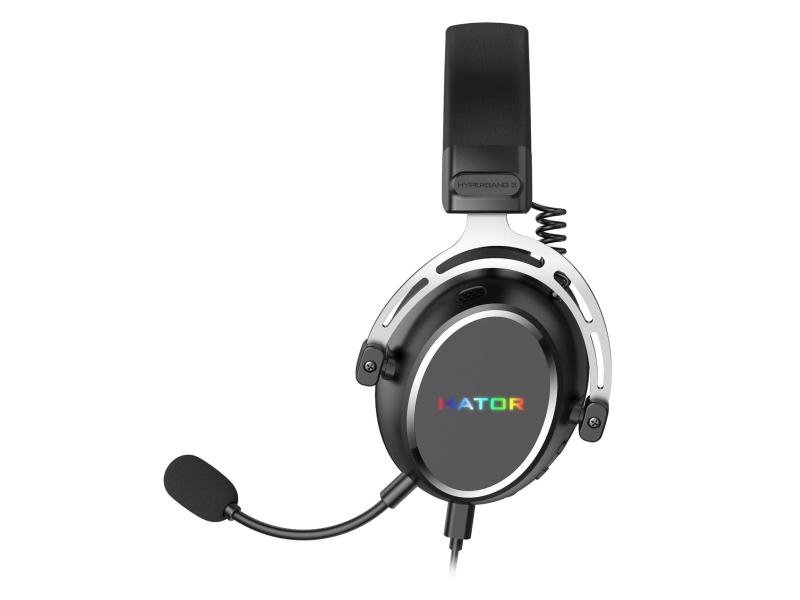 Słuchawki dla graczy Hator HYPERGANG 3 USB czarne - obrazek 6