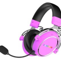 Słuchawki dla graczy Hator HYPERGANG 3 Wireless bezprzewodowe fioletowe