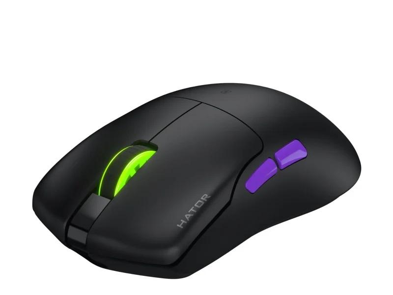 Mysz dla graczy bezprzewodowa Hator Pulsar 3 Ultra 4K Wireless czarna - obrazek 3