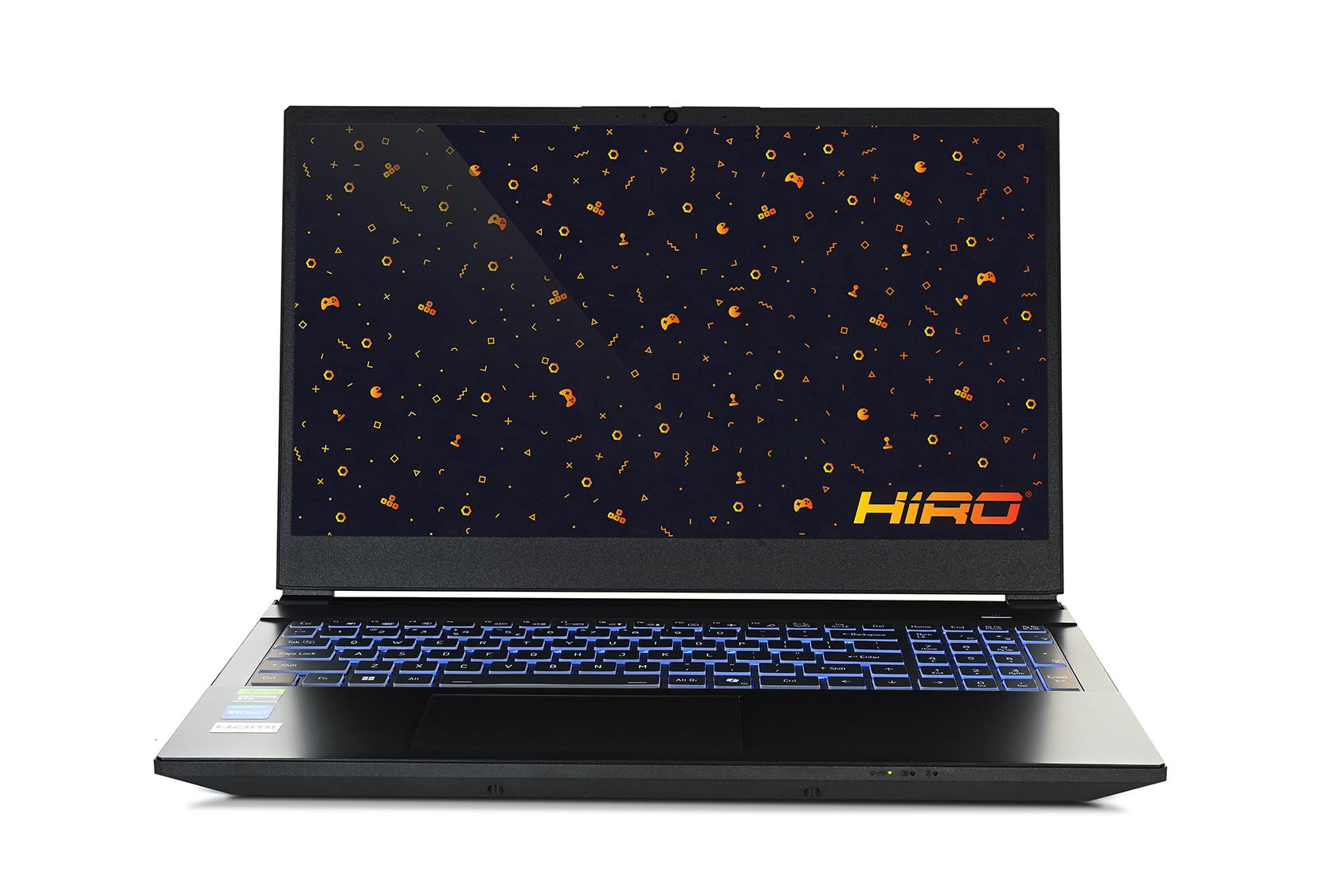 Laptop gamingowy HIRO Y570 15,6'', 144Hz, i7 13620H, RTX 5070 8GB, 32GB RAM, 1TB SSD M.2, W11H