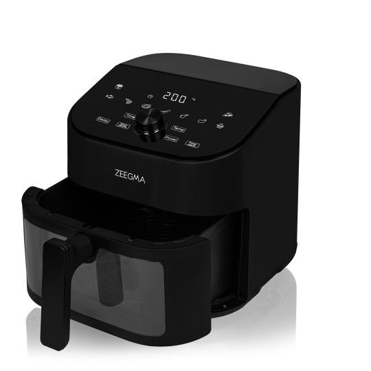 Frytkownica beztłuszczowa Zeegma Knapper Chef 6.5l 1600W czarna - obrazek 5