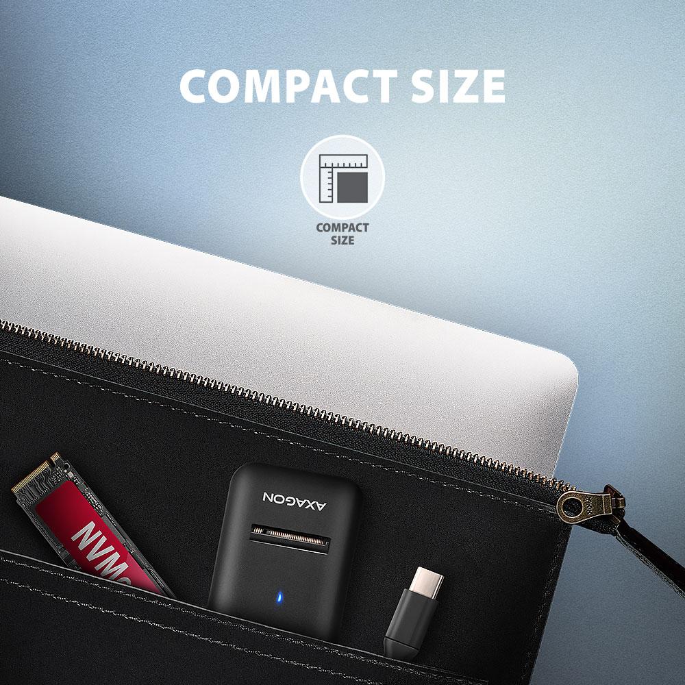 Stacja dokująca/adapter USB3.2 Gen 2 USB-C > M.2 NVMe/SATA SSD - obrazek 5