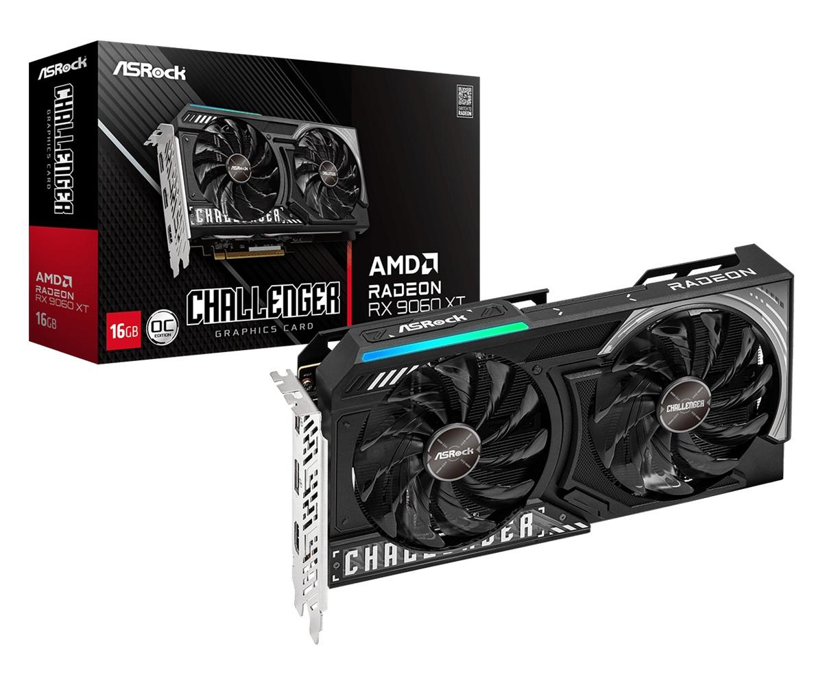 ASRock AMD Radeon RX 9060 XT Challenger 16GB